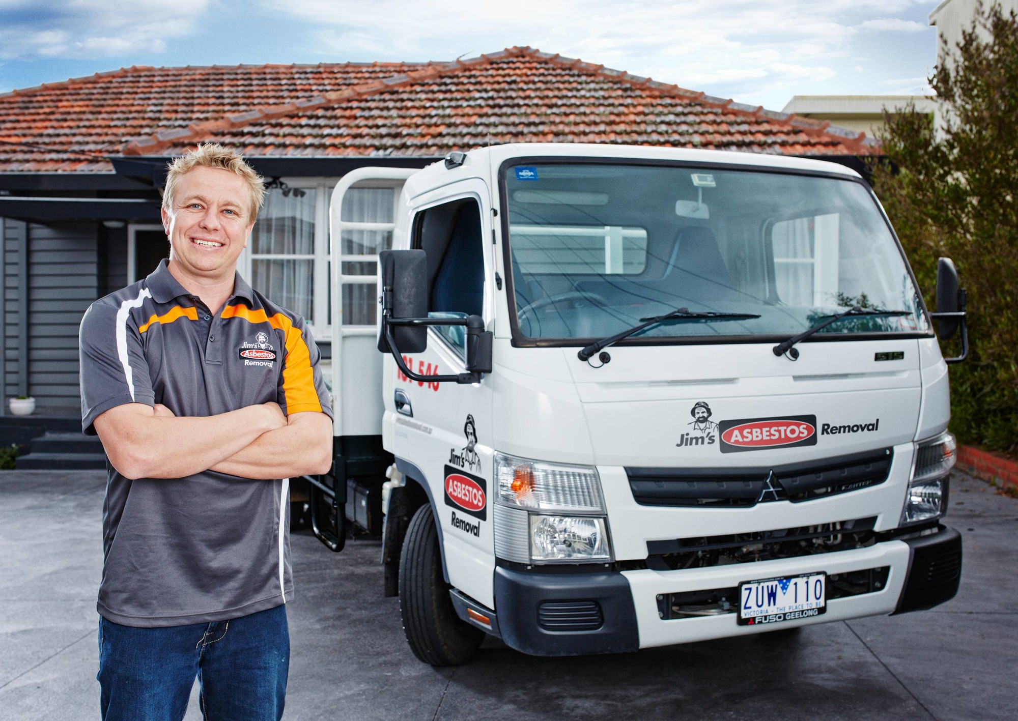 Asbestos Removal Truck